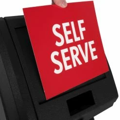 Commercial Zone 750701 Vue-T-Ful Isle Black Windshield Washing Service Center -VIETRI SHOP 1012720