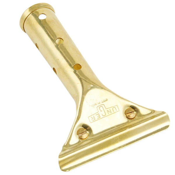 Unger® Unger GS000 GoldenClip Brass Squeegee Handle 3 Unger® Unger GS000 GoldenClip Brass Squeegee Handle - Image 3