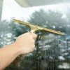 Unger® Unger GS300 GoldenClip 12" Window Squeegee With Brass Handle