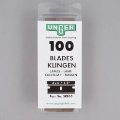 Unger® Unger SRB30 1 1/2" Stainless Steel Replacement Blades - 100/Pack 11 Unger® Unger SRB30 1 1/2" Stainless Steel Replacement Blades - 100/Pack -VIETRI SHOP 1035473
