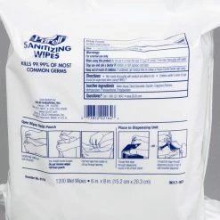 Purell® 9118-02 Hand Sanitizing Wipes, 1200 Count Refill Bag -VIETRI SHOP 1127014