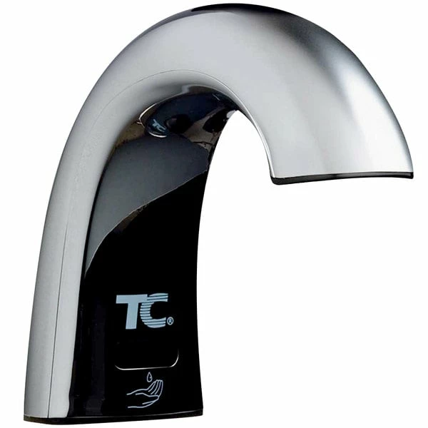 Bobrick B-8263.18 Chrome Counter Mount Automatic Foaming Soap Dispenser With OneShot Soap Refill 2 Bobrick B-8263.18 Chrome Counter Mount Automatic Foaming Soap Dispenser With OneShot Soap Refill - Image 2