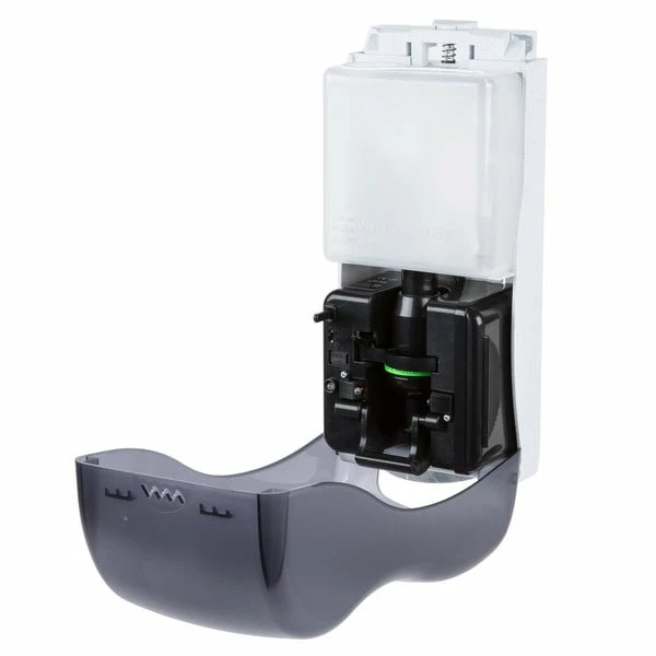 Novo By Noble Chemical Noble Chemical Novo Hybrid 30.4 Oz. (900 ML) Touchless Foaming Soap / Sanitizer Dispenser - 5 1/2" X 4" X 12" 4 Novo By Noble Chemical Noble Chemical Novo Hybrid 30.4 Oz. (900 ML) Touchless Foaming Soap / Sanitizer Dispenser - 5 1/2" X 4" X 12" - Image 4