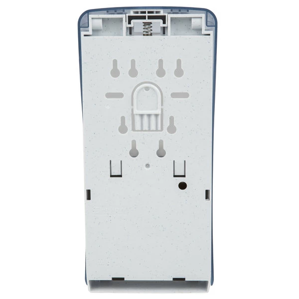 San Jamar SHF900TBL Rely Arctic Blue Hybrid Touchless Foam Soap Dispenser - 5 1/2" X 4" X 12" 4 San Jamar SHF900TBL Rely Arctic Blue Hybrid Touchless Foam Soap Dispenser - 5 1/2" X 4" X 12" - Image 4