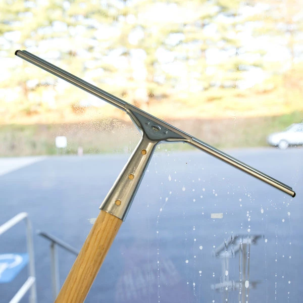 Carlisle 4007100 16" Window Squeegee With Steel Handle 3 Carlisle 4007100 16" Window Squeegee With Steel Handle - Image 3