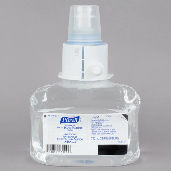 Purell® 1305-03 LTX Advanced 700 ML Foaming Instant Hand Sanitizer - 3/Case 2 Purell® 1305-03 LTX Advanced 700 ML Foaming Instant Hand Sanitizer - 3/Case - Image 2