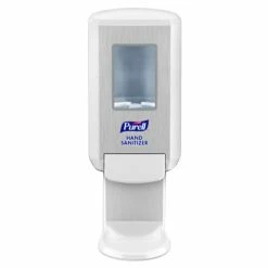 Purell® 5121-01 CS4 1200 ML White Manual Hand Sanitizer Dispenser With Wall / Floor Shield
