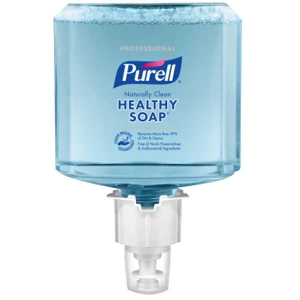 Purell® 6471-02 CRT Healthy Soap® Professional ES6 1200 ML Naturally Clean Foaming Hand Soap - 2/Case 1 Purell® 6471-02 CRT Healthy Soap® Professional ES6 1200 ML Naturally Clean Foaming Hand Soap - 2/Case