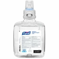 Purell® 7869-02 Healthcare CS8 1200 ML Waterless Surgical Scrub Hand Sanitizer Gel - 2/Case