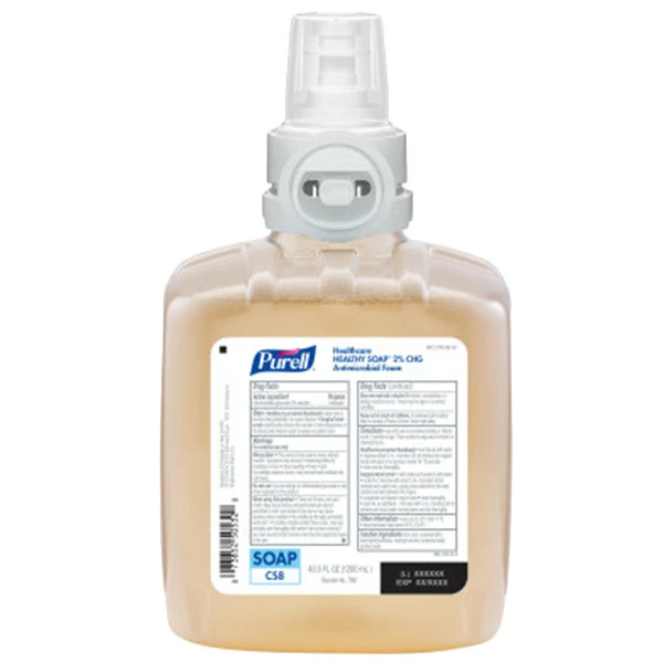 Purell® 7881-02 Healthy Soap® Healthcare CS8 1200 ML Antimicrobial Foaming Hand Soap - 2/Case 1 Purell® 7881-02 Healthy Soap® Healthcare CS8 1200 ML Antimicrobial Foaming Hand Soap - 2/Case