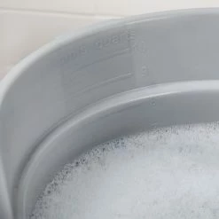 Rubbermaid FG296300GRAY BRUTE 10 Qt. Gray Round Bucket 11 Rubbermaid FG296300GRAY BRUTE 10 Qt. Gray Round Bucket -VIETRI SHOP 1713568