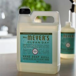 Mrs. Meyer's® Mrs. Meyer's Clean Day 651349 33 Oz. Basil Scented Hand Soap Refill - 6/Case