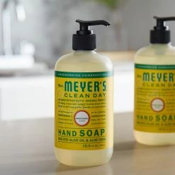 Mrs. Meyer's® Mrs. Meyer's Clean Day 651378 12.5 Oz. Honeysuckle Scented Hand Soap With Pump - 6/Case