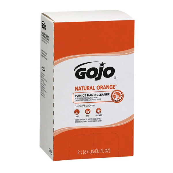 GOJO® 7255-04 TDX 2000 ML Natural Orange Pumice Hand Cleaner 1 GOJO® 7255-04 TDX 2000 ML Natural Orange Pumice Hand Cleaner