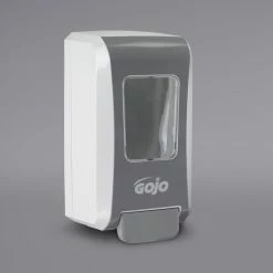 GOJO® 5270-06 FMX-20 2000 ML White / Gray Manual High Capacity Hand Soap Dispenser