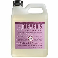 Mrs. Meyer's® Mrs. Meyer's Clean Day 316564 33 Oz. Peony Scented Hand Soap Refill - 6/Case