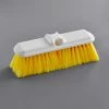 Carlisle 40050EC04 Sparta Flo Thru 9 1/2" Yellow Flagged Vehicle And Wall Cleaning Brush