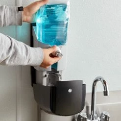 Rubbermaid FG750127 Autofoam 1100 ML Black / Black Pearl Automatic Hands-Free Soap Dispenser 7 Rubbermaid FG750127 Autofoam 1100 ML Black / Black Pearl Automatic Hands-Free Soap Dispenser -VIETRI SHOP 1931216