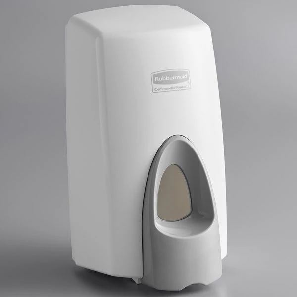Rubbermaid FG450017 800 ML White Manual Foam Dispenser 2 Rubbermaid FG450017 800 ML White Manual Foam Dispenser - Image 2