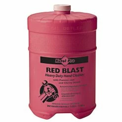 Kutol Pro 7707 Red Blast Cherry Scented Heavy-Duty Hand Cleaner With Pumice Flat Top 1 Gallon Container - 4/Case