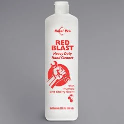 Kutol Pro 7784 Red Blast Cherry Scented Heavy-Duty Hand Cleaner With Pumice 22 Oz. Squeeze Bottle