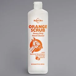 Kutol Pro 4984 Orange Scrub Orange Scented Heavy-Duty Hand Cleaner With Natural Scrubbers 22 Oz. Squeeze Bottle
