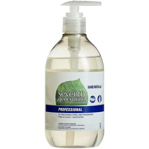 Seventh Generation 44729 Professional 12 Oz. Unscented Hand Soap 2 Seventh Generation 44729 Professional 12 Oz. Unscented Hand Soap - Image 2
