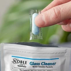 Noble Chemical QuikPacks 1.5 Gram Glass Cleaner Packets - 24/Bag -VIETRI SHOP 1975116