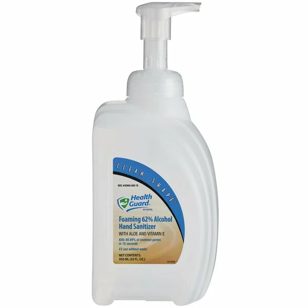 Kutol 68878 Health Guard Foaming Instant Hand Sanitizer (62% Alcohol, 32 Oz) - 8/Case 2 Kutol 68878 Health Guard Foaming Instant Hand Sanitizer (62% Alcohol, 32 Oz) - 8/Case - Image 2