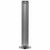 Tellier SHPX Freestanding Stainless Steel Hand Sanitizer Dispenser With Foot Pedal