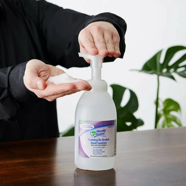 Kutol 68291 Health Guard 18 Oz. Foaming Light Linen No Alcohol Instant Hand Sanitizer 1 Kutol 68291 Health Guard 18 Oz. Foaming Light Linen No Alcohol Instant Hand Sanitizer