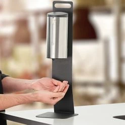 Novo By Noble Chemical Noble Chemical Novo Stainless Steel 700 ML Automatic Foaming Soap / Sanitizer Dispenser