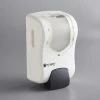 San Jamar SF970WHCL Summit Rely White Manual Foam Hand Soap And Sanitizer Dispenser - 5 3/16" X 4" X 8 7/8"