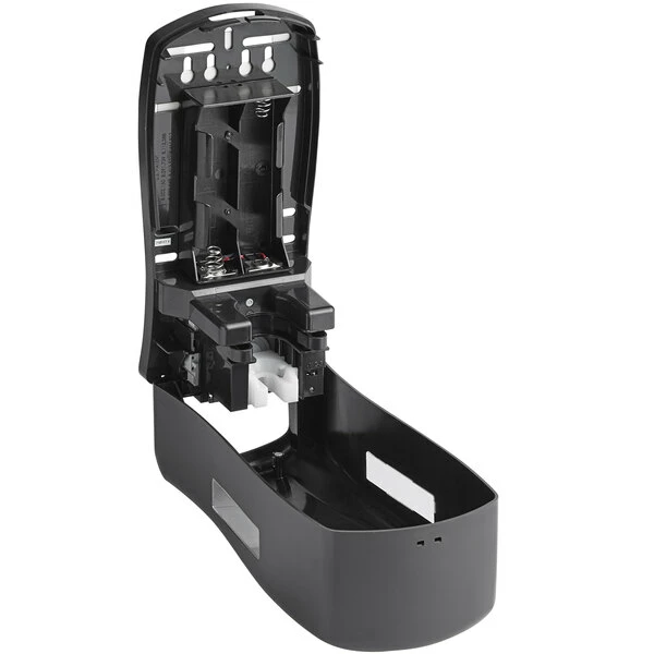 Dial® Dial DIA16626 FIT Universal Touch-Free 1 Liter Slate Hand Soap / Hand Sanitizer Dispenser 4 Dial® Dial DIA16626 FIT Universal Touch-Free 1 Liter Slate Hand Soap / Hand Sanitizer Dispenser - Image 4