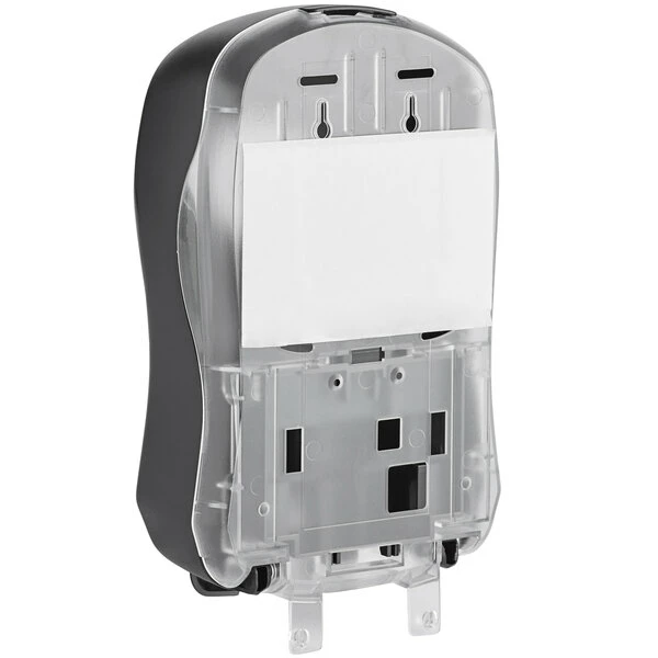 Dial® Dial DIA20075 1700 1.7 Liter Smoke Universal Manual Foaming Hand Soap / Hand Sanitizer Dispenser 3 Dial® Dial DIA20075 1700 1.7 Liter Smoke Universal Manual Foaming Hand Soap / Hand Sanitizer Dispenser - Image 3