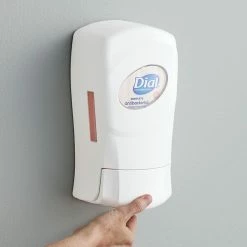 Dial® Dial DIA16656 FIT Universal 1.2 Liter Ivory Manual Hand Soap / Hand Sanitizer Dispenser