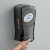 Dial® Dial DIA16619 FIT Universal Manual 1.2 Liter Slate Hand Soap / Hand Sanitizer Dispenser