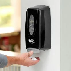 Noble Chemical Novo Pro Series Black Manual Foam Hand Soap / Sanitizer Dispenser 1,000 ML -VIETRI SHOP 2210572