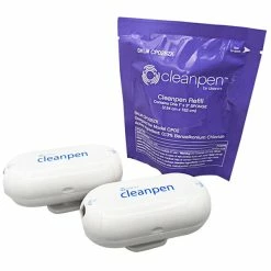 Cleanint, LLC Cleanint Cleanpen CP212KIT Pen Sanitizer Kit With 12 Sanitizer Sponge Refills