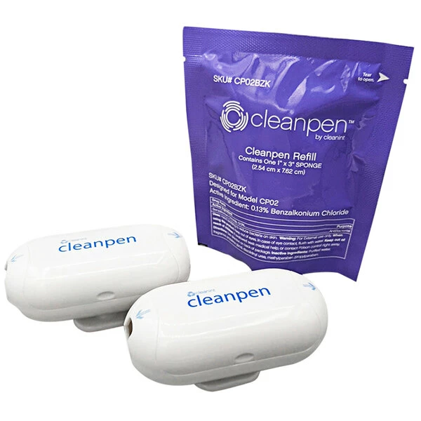 Cleanint, LLC Cleanint Cleanpen CP212KIT Pen Sanitizer Kit With 12 Sanitizer Sponge Refills 1 Cleanint, LLC Cleanint Cleanpen CP212KIT Pen Sanitizer Kit With 12 Sanitizer Sponge Refills