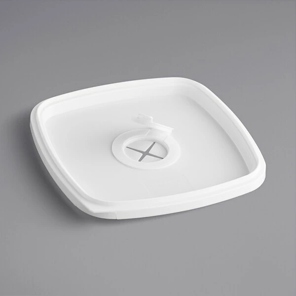 Noble Products King-Pail White Lid For 6 Qt. Pails 2 Noble Products King-Pail White Lid For 6 Qt. Pails - Image 2