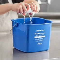 Noble Products King-Pail 8 Qt. Blue Cleaning Pail