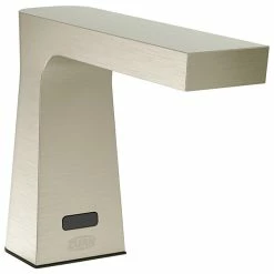 Zurn Z6953-SD-BN Camaya Series Brushed Nickel Automatic Liquid Soap Dispenser With 5 1/2" Spout And 54.1 Oz. Capacity