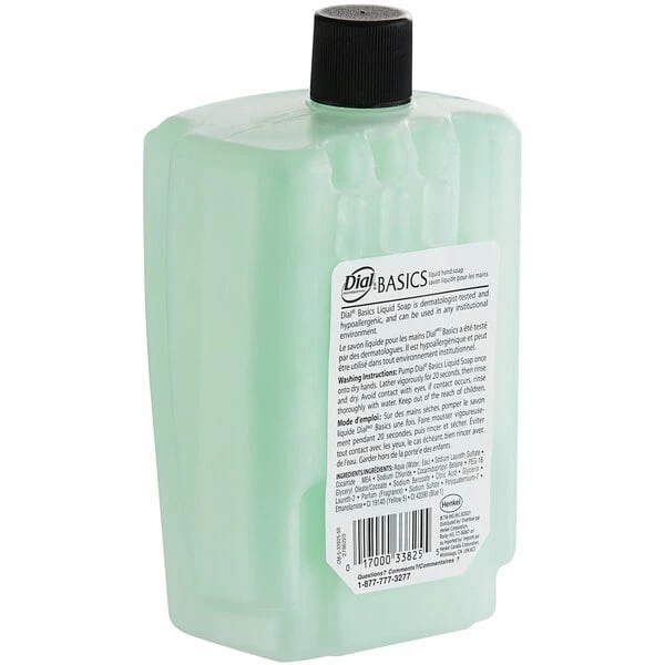 Dial® Dial DIA33827 Eco-Smart Professional Basics 15 Oz. Hypoallergenic Liquid Hand Soap - 6/Case 2 Dial® Dial DIA33827 Eco-Smart Professional Basics 15 Oz. Hypoallergenic Liquid Hand Soap - 6/Case - Image 2