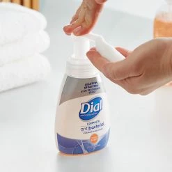 Dial® Dial DIA02936 Professional Complete 7.5 Oz. Original Antibacterial Foaming Hand Wash - 8/Case