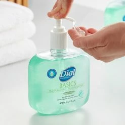 DialĀ® Dial DIA33815 Professional Basics 16 Oz. Hypoallergenic Liquid Hand Soap - 12/Case