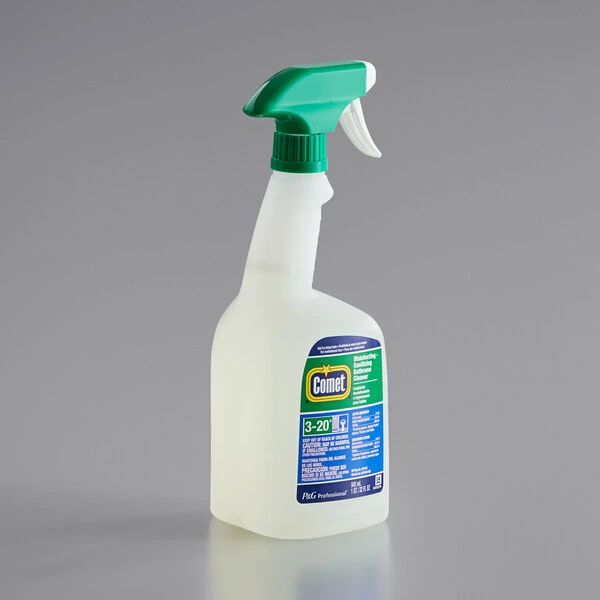 Comet 19214 Disinfecting / Sanitizing Bathroom Cleaner Ready-to-Use Spray 32 Oz. 1 Comet 19214 Disinfecting / Sanitizing Bathroom Cleaner Ready-to-Use Spray 32 Oz.