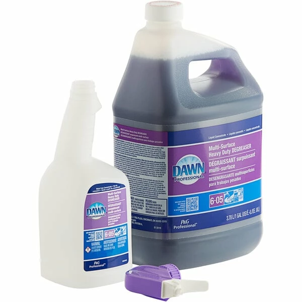 Dawn® Professional Dawn Professional 14501 1 Gallon / 128 Oz. Multi Surface Heavy Duty Degreaser Concentrate - 4/Case 2 Dawn® Professional Dawn Professional 14501 1 Gallon / 128 Oz. Multi Surface Heavy Duty Degreaser Concentrate - 4/Case - Image 2