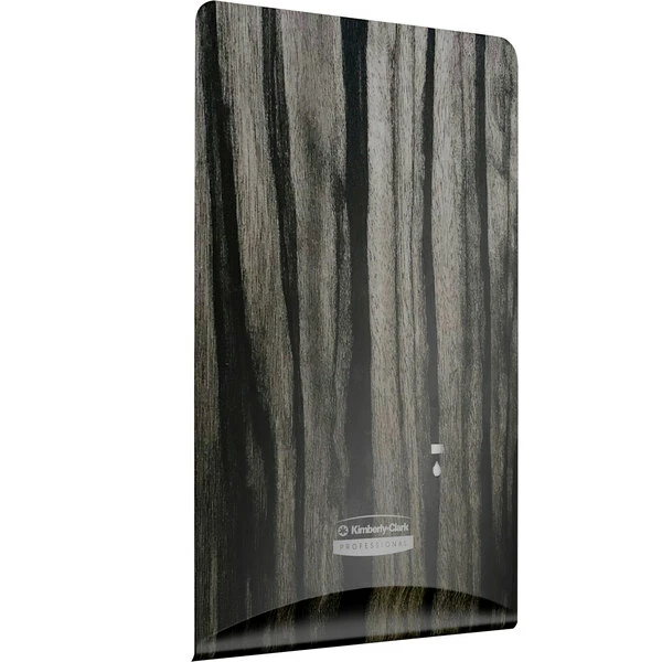 Kimberly-Clark Corporation Kimberly-Clark Professional ICON™ Ebony Woodgrain Faceplate For Automatic Soap / Sanitizer Dispenser 1 Kimberly-Clark Corporation Kimberly-Clark Professional ICON™ Ebony Woodgrain Faceplate For Automatic Soap / Sanitizer Dispenser