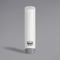 Rubbermaid CrackleClean 2158424 15.8 Oz. White Sanitizer Dispenser